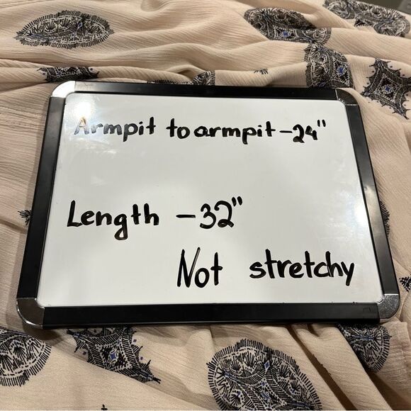 FREE PEOPLE SWING Ivory Medallion Print Tunic Mini Dress Boho Festival - Picture 11 of 15